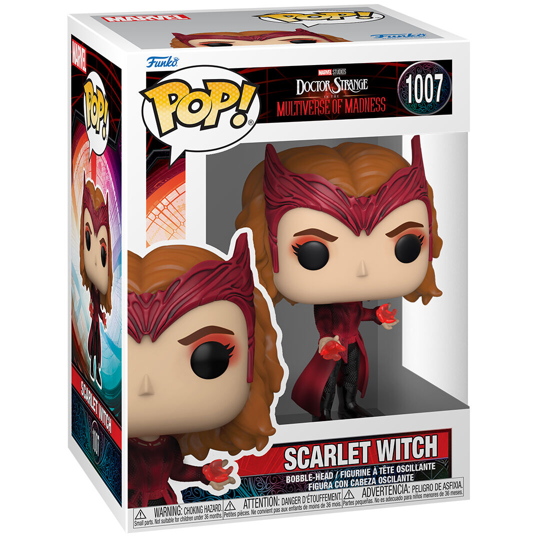 Funko Pop! Funko doctor strange multiverso de la locura scarlet witch bruja escarlata 60923 — MARVEL