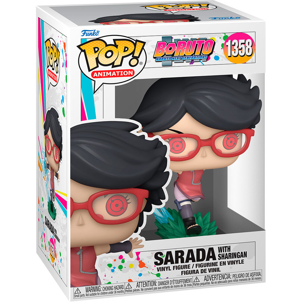 Funko pop boruto naruto next generations sarada con sharingan 61387 Frikytopia