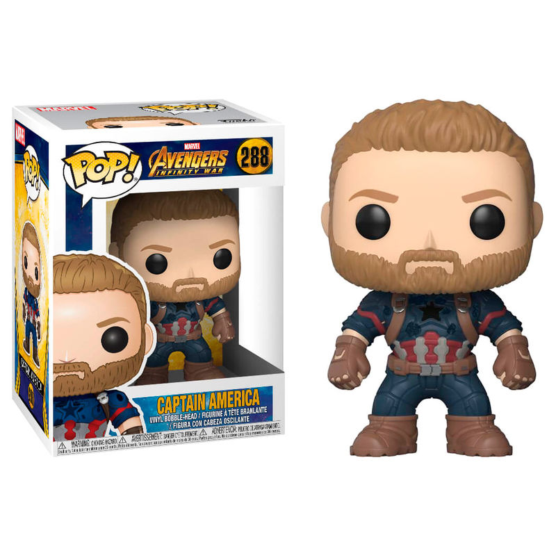 Funko Pop! Avengers Infinity War Capitan America — MARVEL