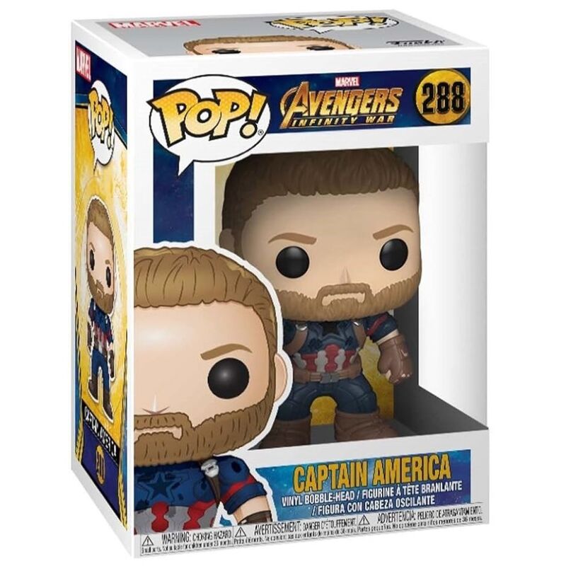 Funko Pop! Avengers Infinity War Capitan America — MARVEL
