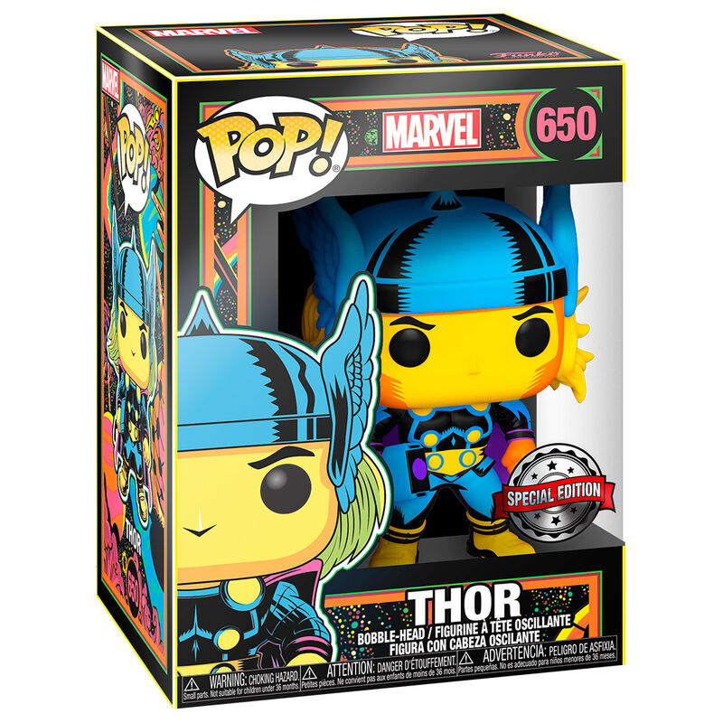 Funko Pop! Funko black light thor multicolor 48847 — MARVEL