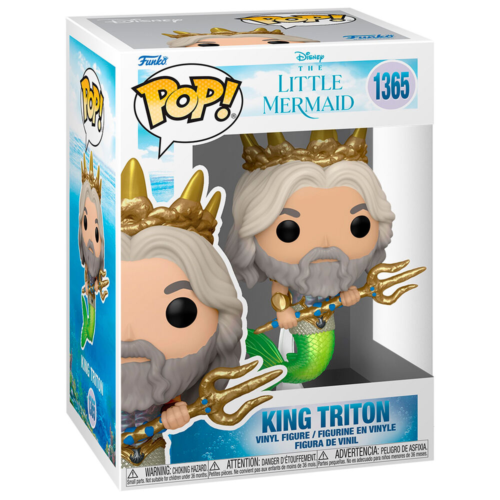 Funko pop disney la sirenita rey poseidon king triton 70735 Frikytopia