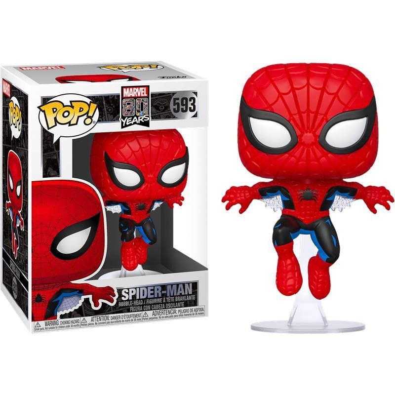 Funko Pop! Funko spider - man 80th primera aparicion — MARVEL