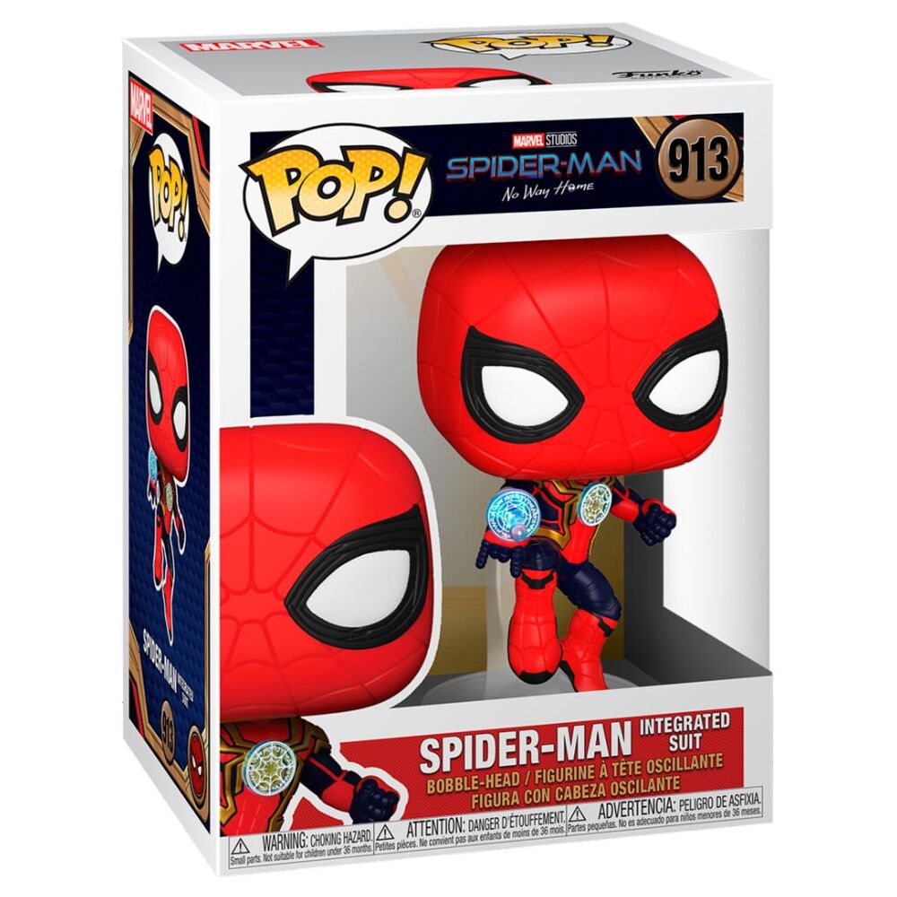 Funko Pop! Spider-Man: No Way Home Spider-Man (Integrated Suit — MARVEL