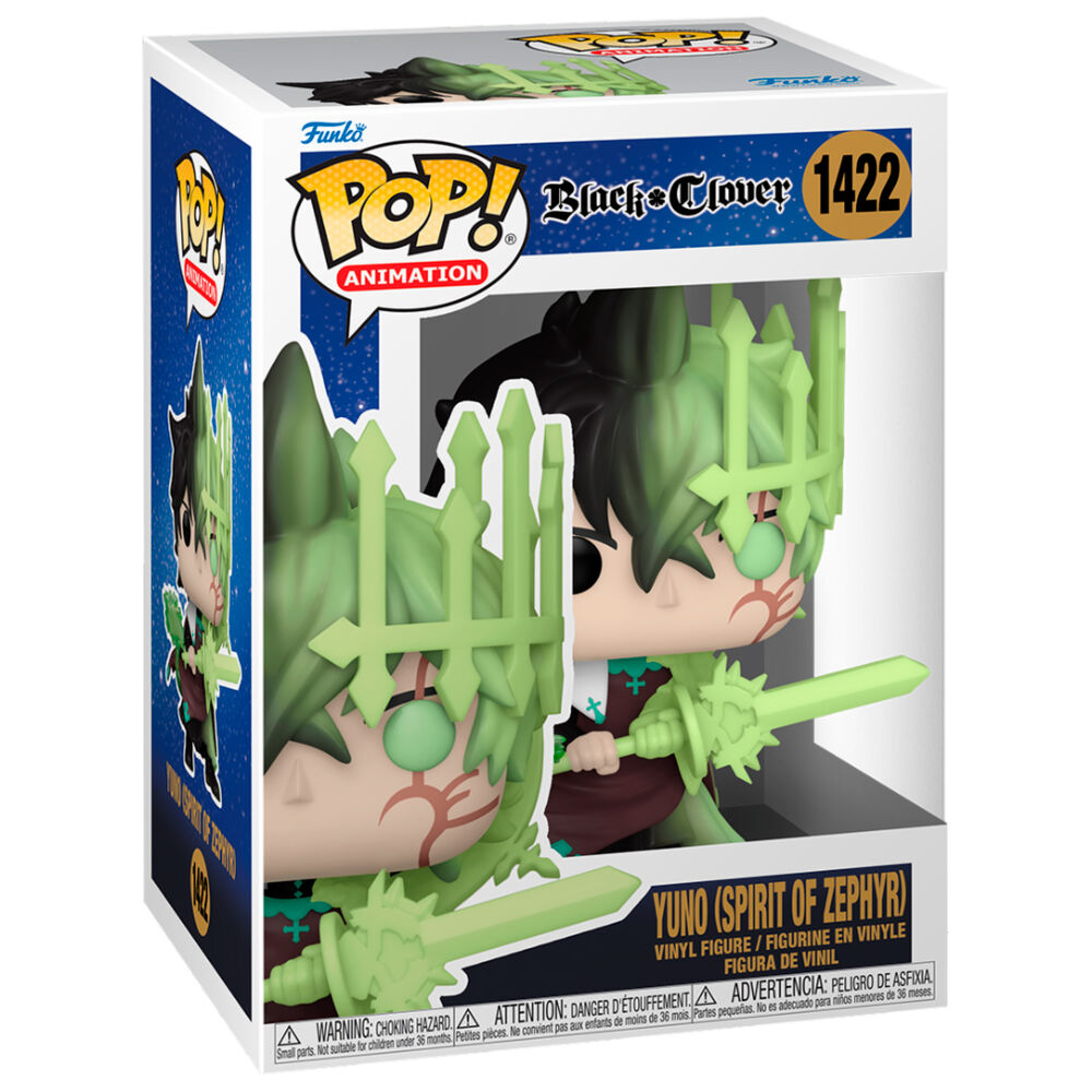 Funko Pop! Funko animacion black clover yuno espiritu de zephyr 70571 — FUNKO