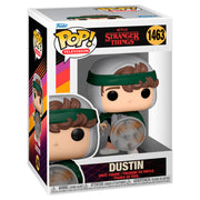 Funko Pop! Funko series tv stranger things 4 hunter dustin con escudo 72137 — DISNEY