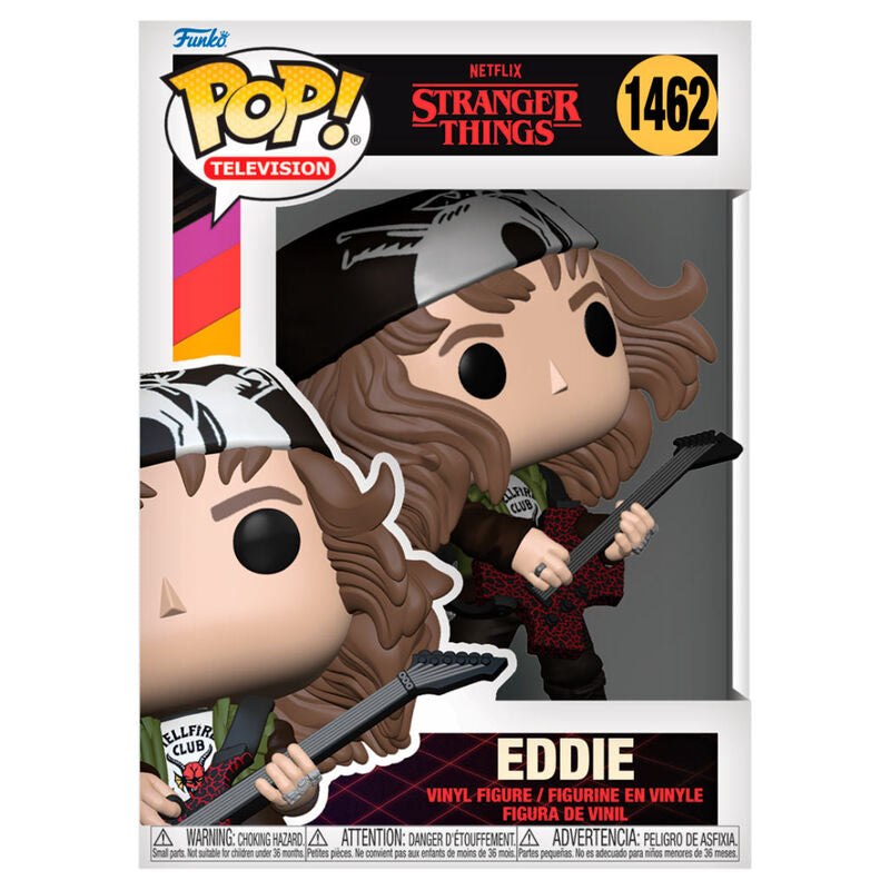 Funko Pop! Funko series tv stranger things 4 hunter eddie con guitarra 72138 — DISNEY