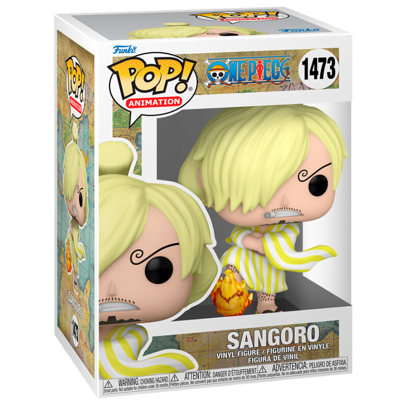 One Piece Figura POP! Animation Vinyl Sangoro (Wano) 9 cm Frikytopia