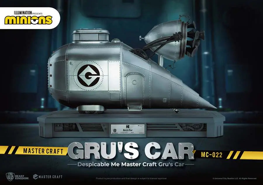 DESPICABLE ME GRU CAR MASTER CRAFT Frikytopia