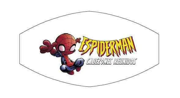 CABEZONES REUNIDOS ESPIDERMAN FACE MASK Frikytopia