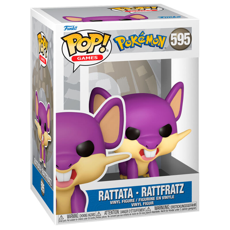 Funko pop pokemon rattata 48398 Frikytopia
