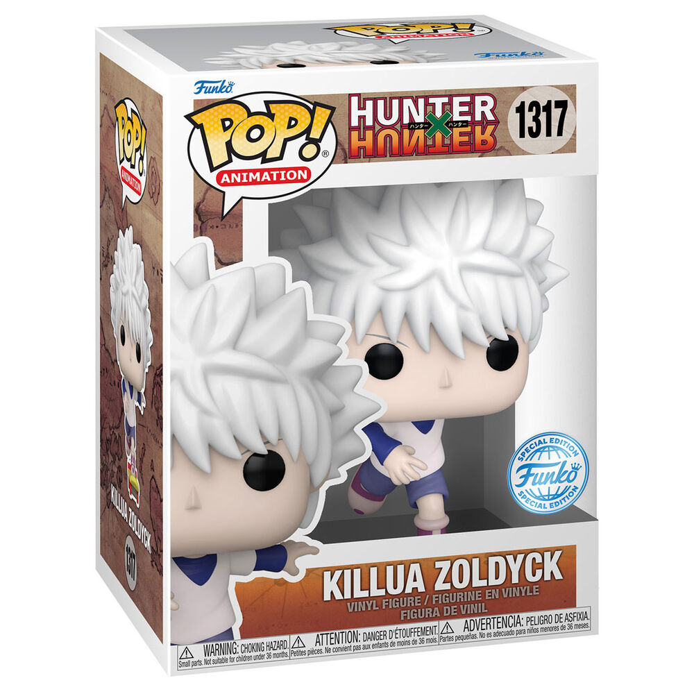 Figura POP Hunter x Hunter Killua Zoldyck Exclusive Frikytopia