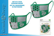 HP SLYTHERIN FACE COVER MASK SET(2)