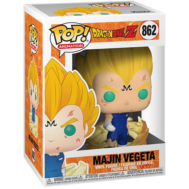 Funko pop dragon ball z s8 majin vegeta 48603