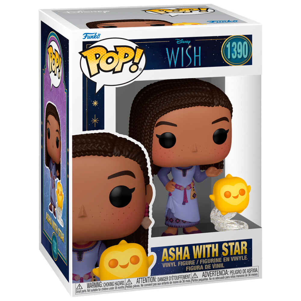 Figura POP Disney Wish Asha with Star Frikytopia