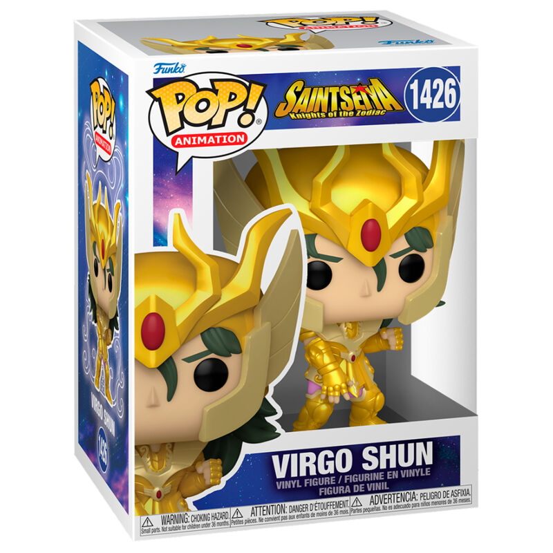 Funko pop saint seiya caballeros del zodiaco gold virgo shun 7206 Frikytopia