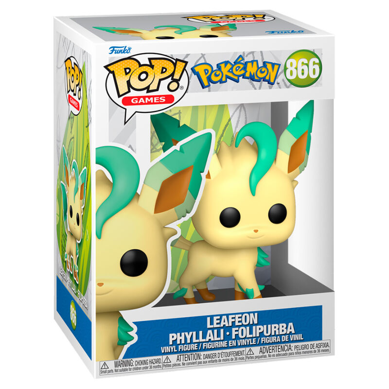 Figura POP Pokemon Leafeon Frikytopia