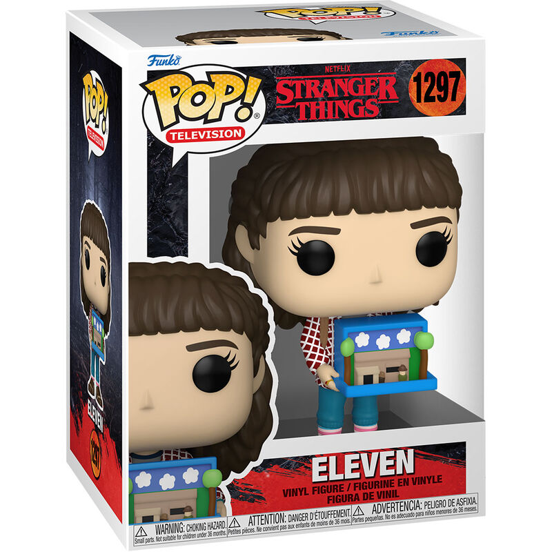 Funko pop series tv stranger things eleven con maqueta 65639
