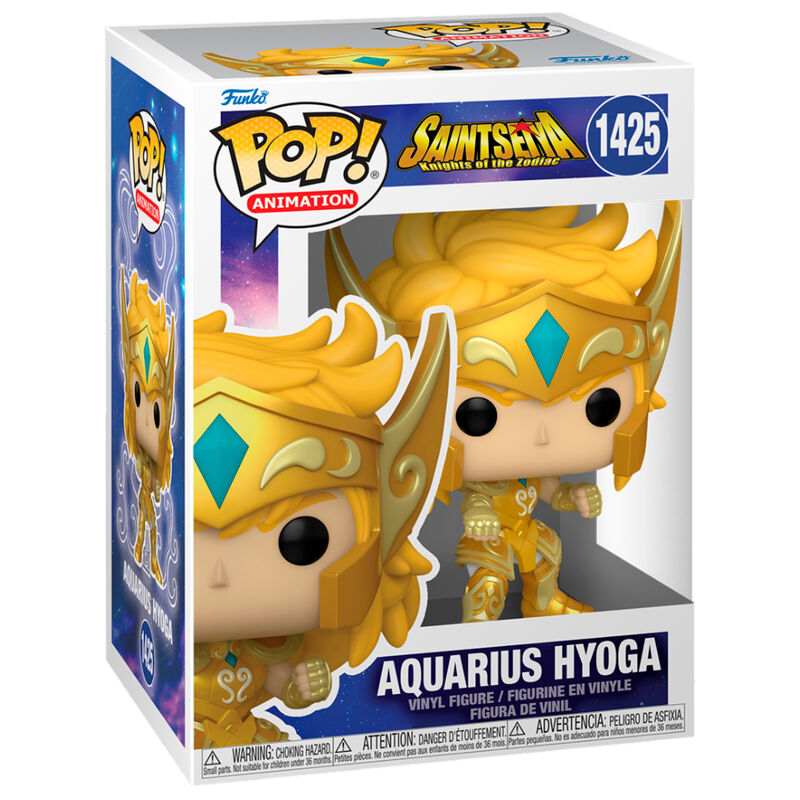 Figura POP Saint Seiya Knights of the Zodiac Aquarius Hyoga Frikytopia