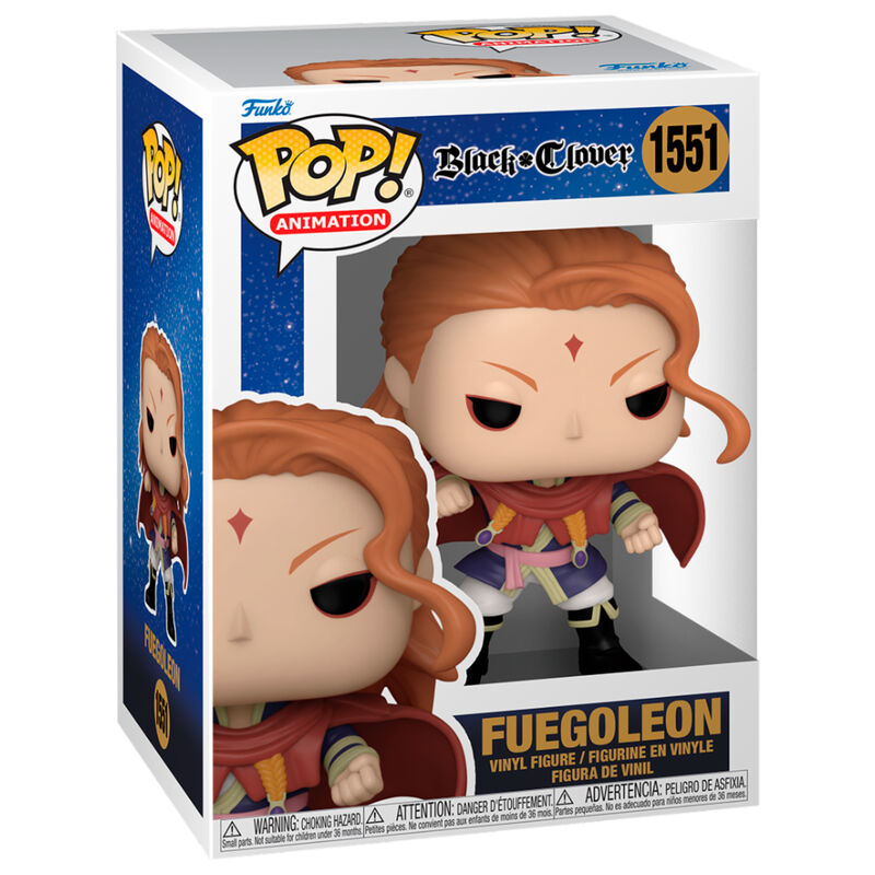 Black Clover Figura POP! Animation Vinyl Fuegoleon 9 cm