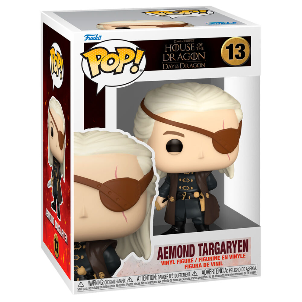 Funko pop casa del dragon aemond targaryen Frikytopia