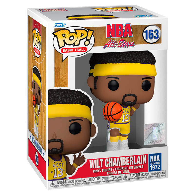 Funko pop deportes nba legends all stars wilt chamberlain (1972) Frikytopia