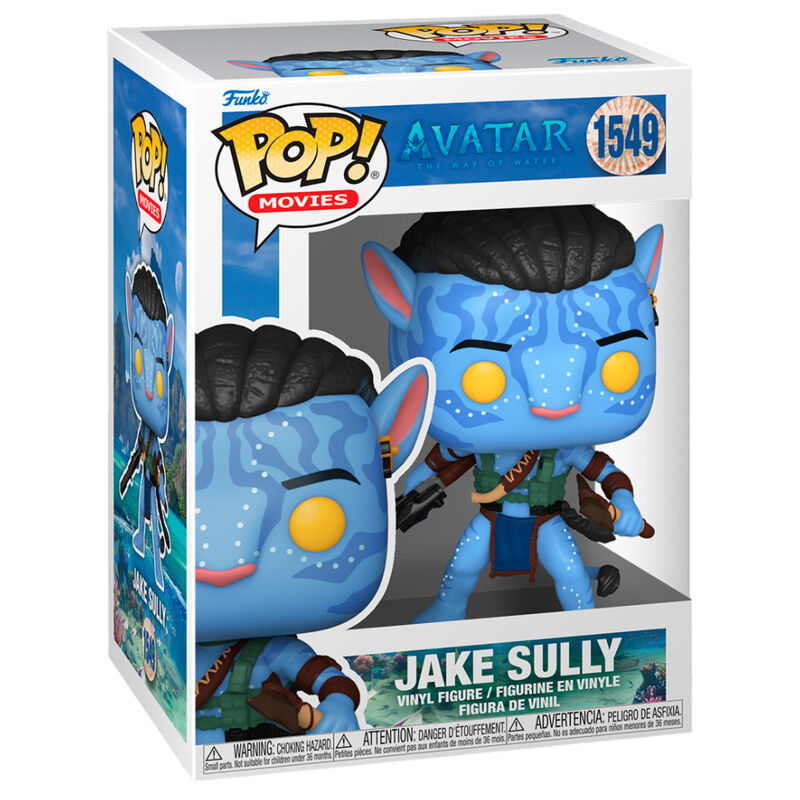 Funko pop cine avatar the way of the water jake sully battle 7308