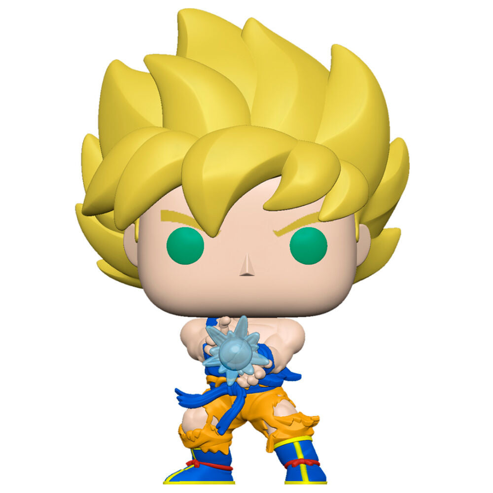 Figura POP Dragon Ball Z Super Saiyan Goku Kamehameha Wave Frikytopia