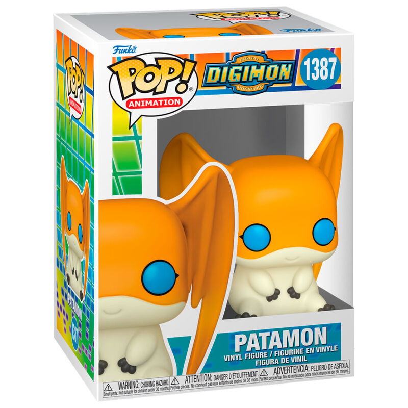Digimon Figura POP! Animation Vinyl Patamon 9 cm