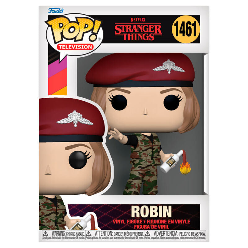 Stranger Things POP! TV Vinyl Figura Hunter Robin with Cocktail 9