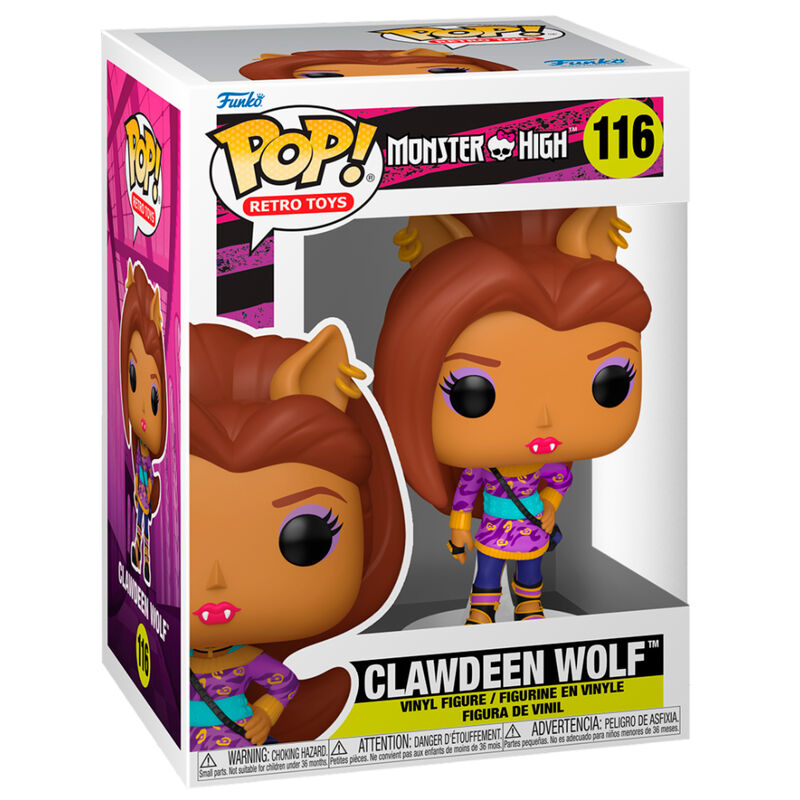 Figura POP Monster High Clawdeen Frikytopia