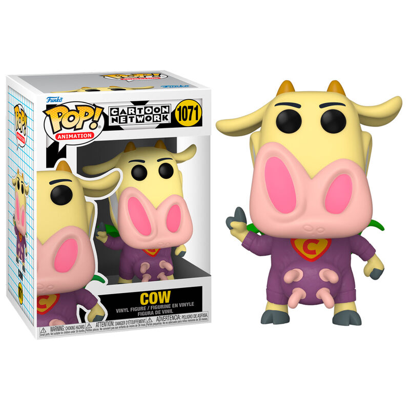 Funko pop animacion cartoon network vaca y pollo super vaca 57791 Frikytopia