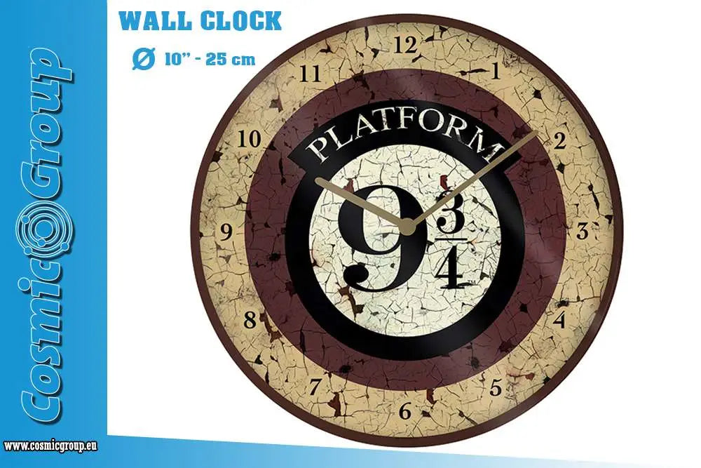 HP PLATFORM 9 3/4 WALL CLOCK Frikytopia