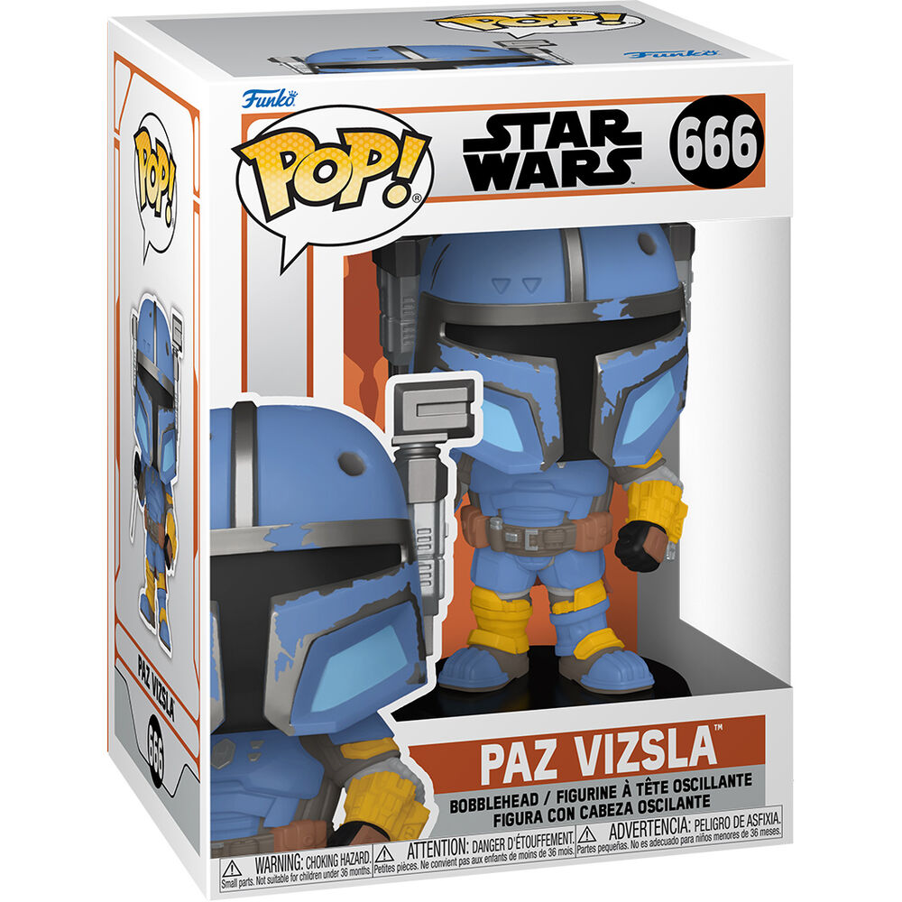 Funko pop the mandalorian paz vizsla 76553