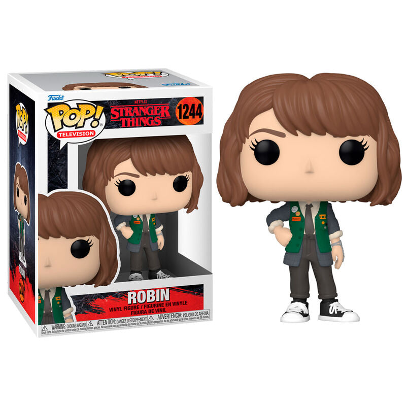 Stranger Things POP! TV Vinyl Figura Robin 9 cm Frikytopia