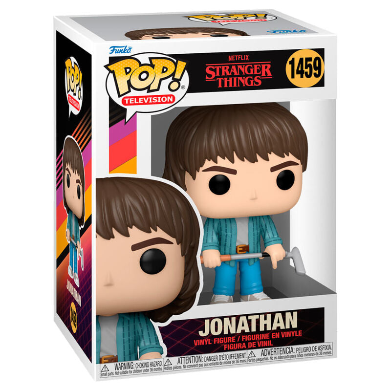 Funko pop stranger things s4 jonathan con palo de golf