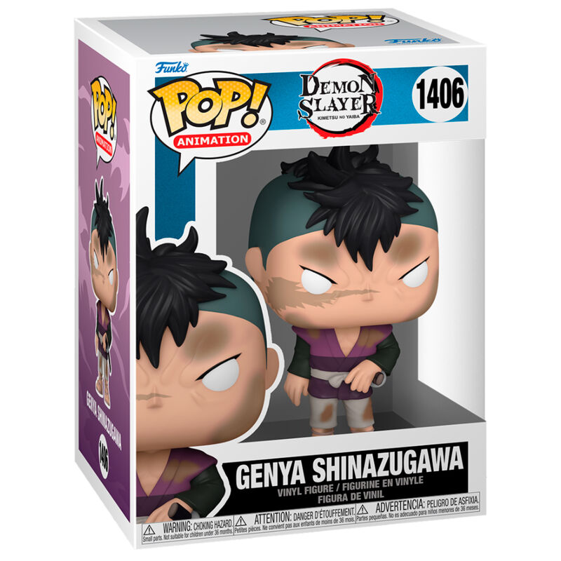 Demon Slayer: Kimetsu no Yaiba Figura POP! Animation Genya Shinaz