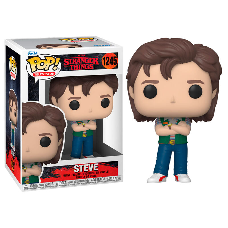 Stranger Things POP! TV Vinyl Figura Steve 9 cm Frikytopia