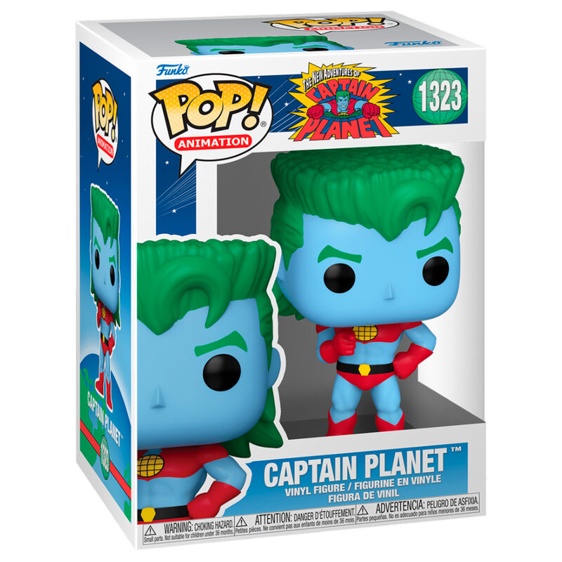 Figura POP Captain Planet Capitan Planeta Frikytopia