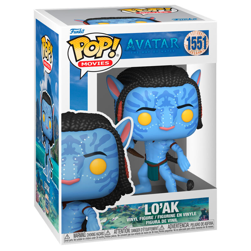 Avatar: El sentido del agua Figura POP! Movies Vinyl Lo'ak 9 cm Frikytopia
