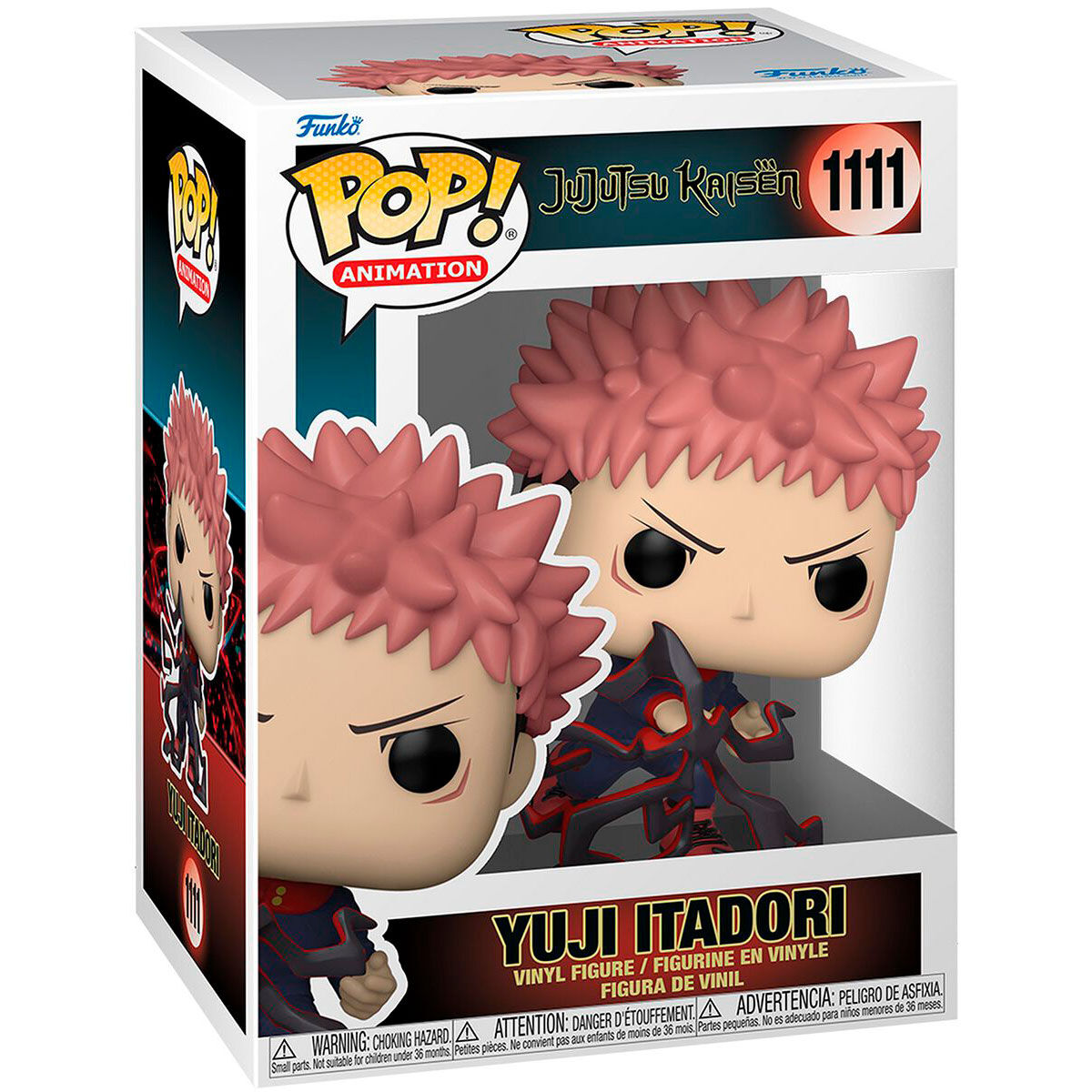 Funko pop jujutsu kaisen yuji itadori 61358