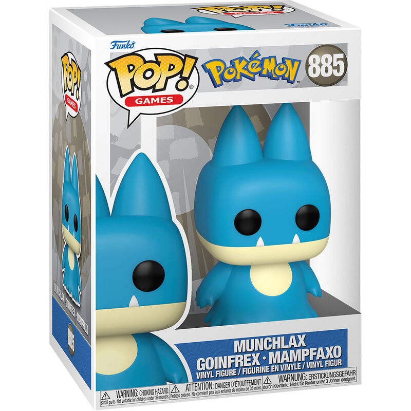 Funko pop pokemon munchlax 69077 Frikytopia