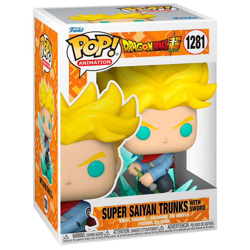 Dragon Ball Super POP SS Trunks with Sword Frikytopia