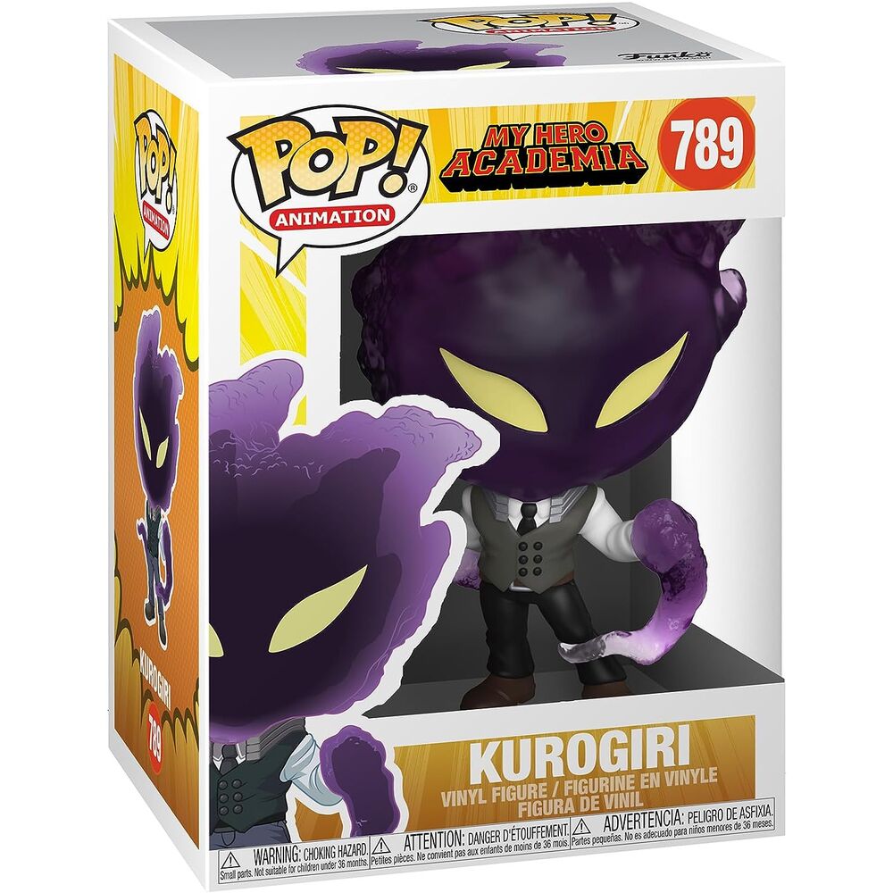 Funko pop my hero academia kurogiri multicolor