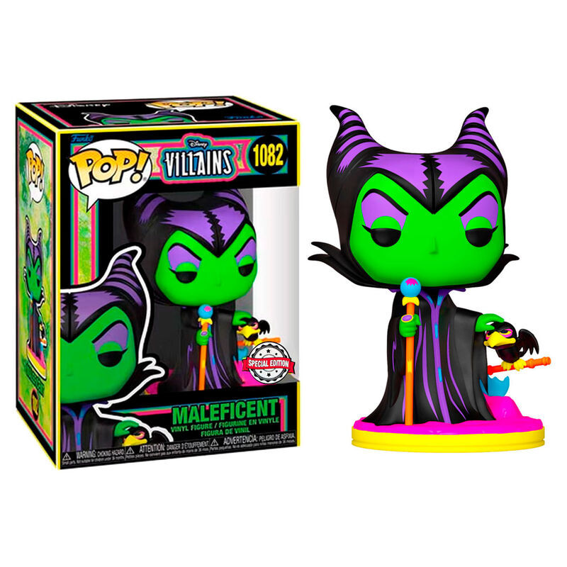 Funko pop disney villanos malefica edicion especial brillante