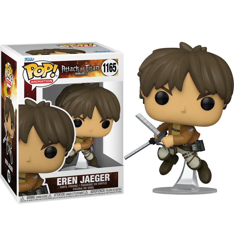 Figura POP Attack On Titan Eren Jaeger segunda version
