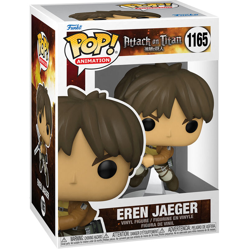 Figura POP Attack On Titan Eren Jaeger segunda version