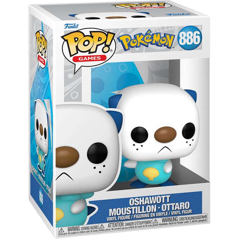 Funko pop pokemon oshawott 69078 Frikytopia