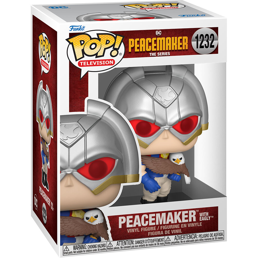 Funko pop dc comics peacemaker con halcon 64181