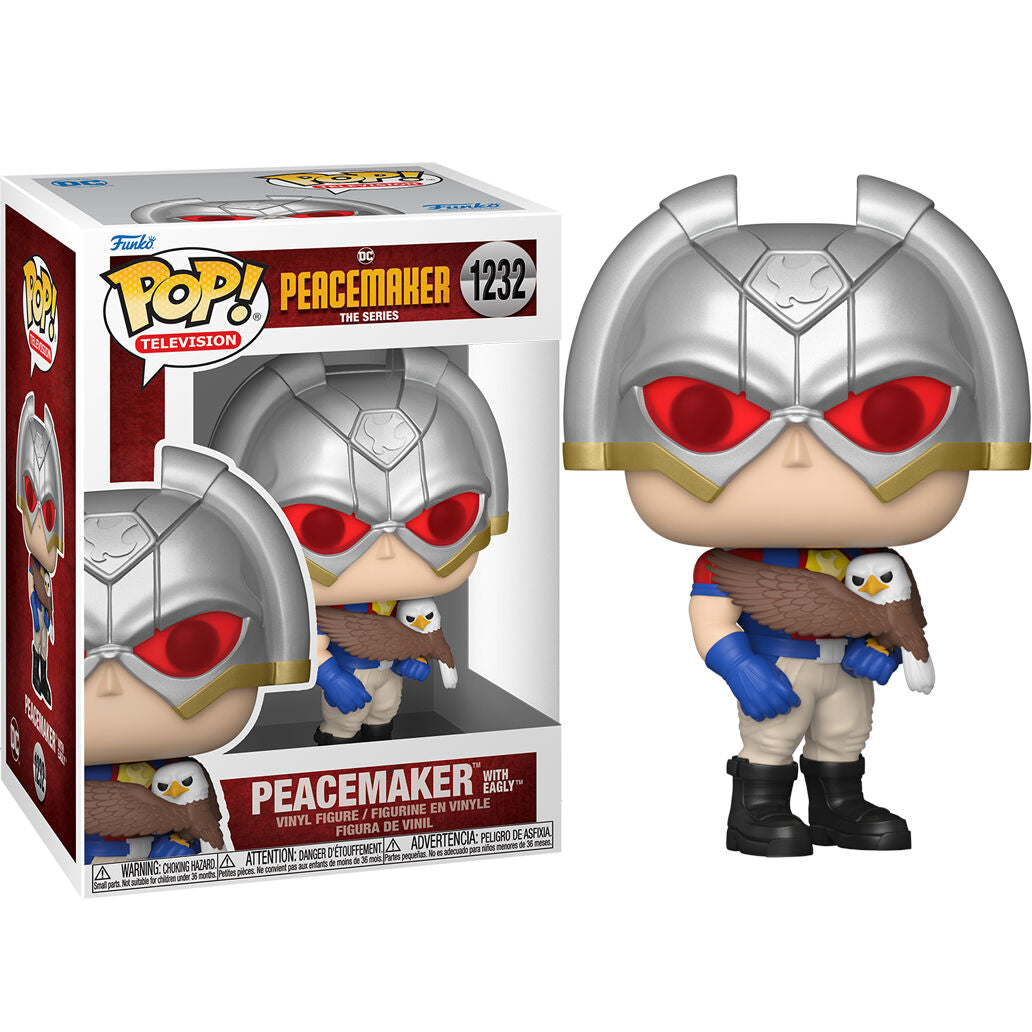 Funko pop dc comics peacemaker con halcon 64181